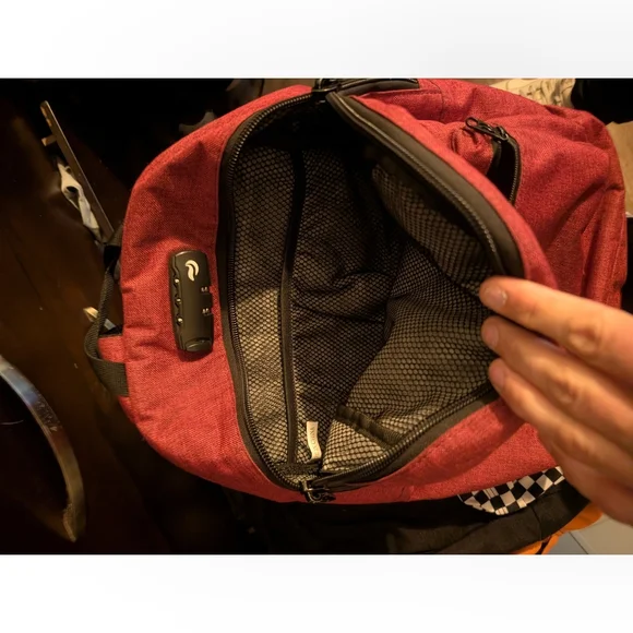 Red Backpack - Picture 5 of 5